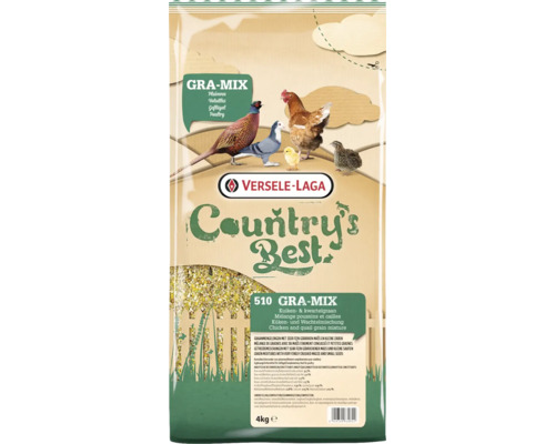 Gefügelfutter VERSELE-LAGA GRA-MIX Chick-Quail Grain Mix 4kg Küken- und Wachtelmischung, Getreidemischung mit sehr fein gebrochenem Mais und kleinen Saaten