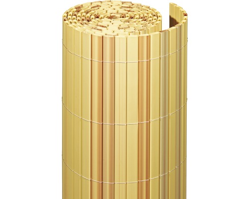 Sichtschutzmatte videx Rügen PVC 300 x 180 cm bambus Sichtschutzrolle aus Kunststoff