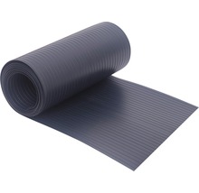 Tapis en caoutchouc enroulé avec structure nervurée