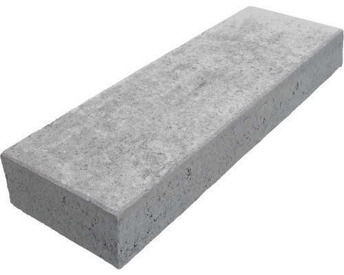 Beton Blockstufe grau 100 x 35 x 15 cm Beton Blockstufe grau 100 x 35 x 15 cm