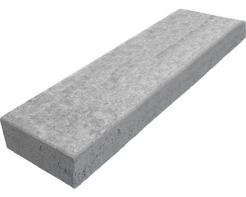 Beton Blockstufe grau 125 x 35 x 15 cm Beton Blockstufe grau 125 x 35 x 15 cm