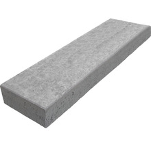 Marche-bloc en béton gris 120x36x16 cm
