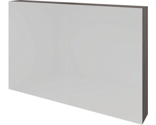 Spiegelschrank sanox K-Line BxHxT 100x70x13 cm beton anthrazit