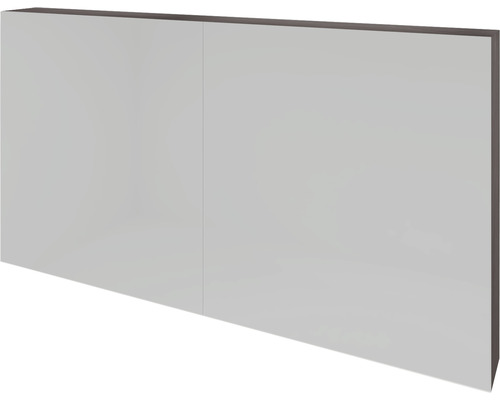 Spiegelschrank sanox K-Line BxHxT 120x70x13 cm beton anthrazit