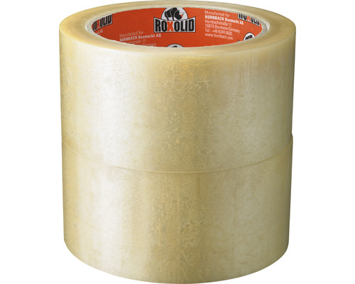 Rouleau de ruban adhésif d''emballage transparent