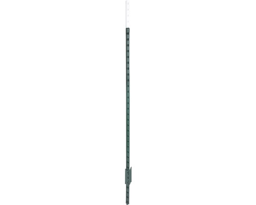 T-Pfahl Schienenstahl 182 cm lackiert grün