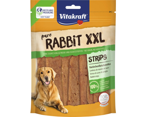 En-cas pour chiens Vitakraft RABBIT lanières de viande de lapin XXL