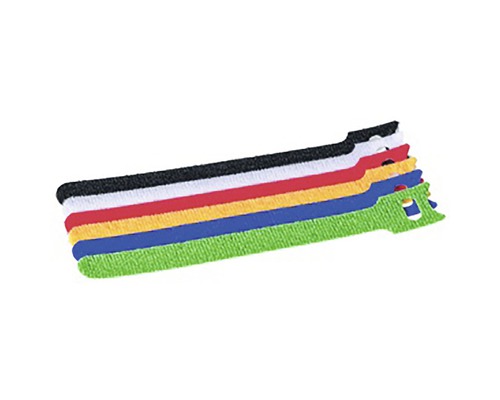 Bandes de câbles Steffen assortis 6 pces. Assortiment de serre-câbles Velcro