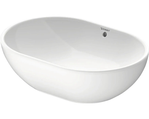 Aufsatzwaschbecken DURAVIT Foster 49.5x35 cm weiss glänzend 4021534333583 Freistehende Badewanne aus Sanitärkeramik