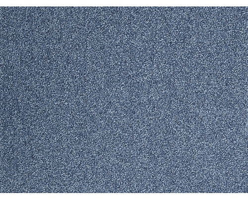 Moquette frisée Evolve bleu largeur 500 cm (au mètre)