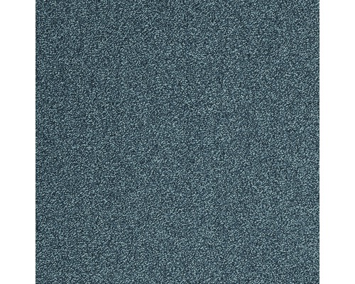 Spannteppich Frisé Evolve azurblau 500 cm breit (Meterware)