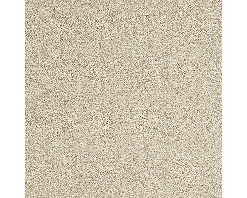 Moquette Shaggy Evolve beige clair FB33 400 cm de large (au mètre) Gros plan d''un revêtement de sol en moquette beige