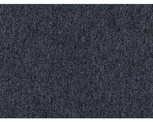 Moquette bouclée E-Blitz bleu foncé FB78 largeur 400 cm (au mètre)