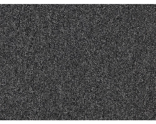 Spannteppich Schlinge Blitz schwarzgrau FB096 400 cm breit (Meterware)