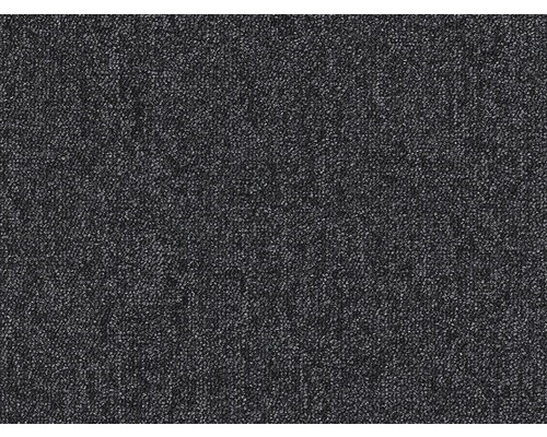 Spannteppich Schlinge Blitz schwarz FB099 400 cm breit (Meterware)