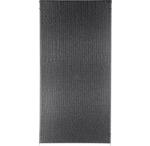 Brise-vue gris en treillis plastique