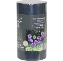 Bandes de protection visuelle motif Allium pour tapis à double barre, 9 bandes de 19 centimètres de large et 250 centimètres de haut