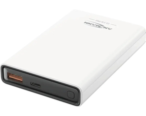 USB Ladegerät Powerbank Ansmann PB320PD 10000 mAh 22.5 W 2 Ports weiss