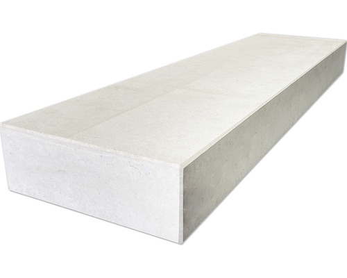 Bordure de trottoir en béton