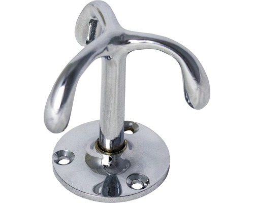 Patère triple en métal