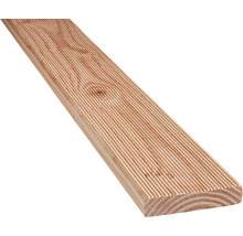 Lame de terrasse en bois rainuré