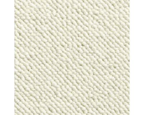 Spannteppich Schlinge Nelson beige 400 cm breit (Meterware) Nahaufnahme eines beigen Teppichs mit Schlingenstruktur