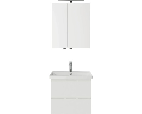Set de meubles de salle de bains pelipal xpressline 4035 60 cm blanc 3 pièces 4035.0607121150