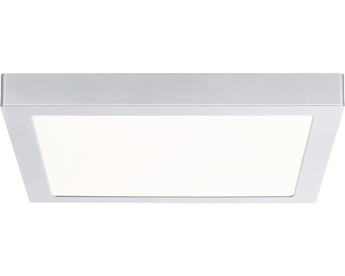 LED Panel Metall/Kunststoff 22W 2200 lm 2700 K warmweiss HxBxT 30x300x300 mm Abia chrom-matt Quadratische LED Deckenleuchte