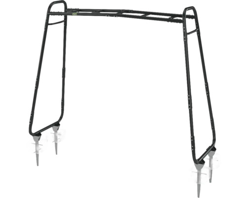 Metall Gerüst für Kletterpflanzen mit Bodenschrauben