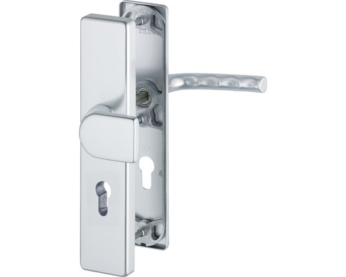 Hoppe Ferrure de protection de rechange cylindre profilé 3958919 Birmingham 78G/2222A/2440/1117 distance entre les trous 72 mm argent