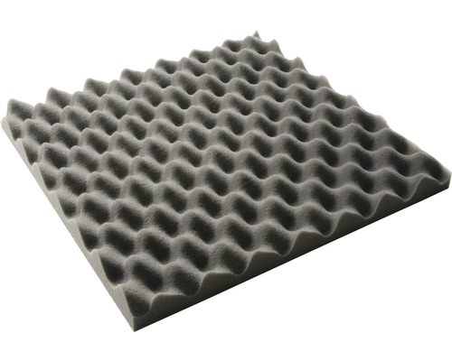 Mousse isolante acoustique Akupur plaque de mousse à excroissances 40x40x3 cm