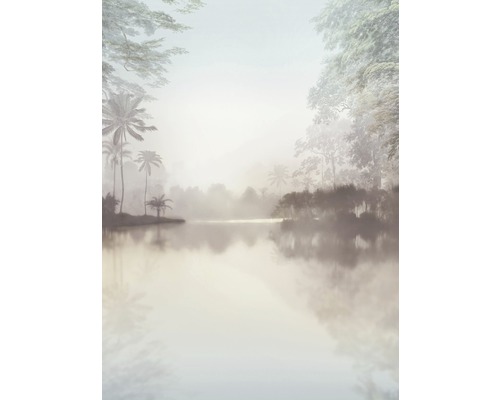 Papier peint panoramique intissé R2-009 Lac Tropical Pure 2 pces 200 x 280 cm
