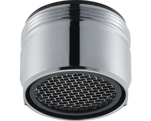 Wasserhahnaufsatz aus Metall mit Sieb