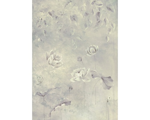 Papier peint panoramique intissé R2-016 Water Lily 2 pces 200 x 280 cm