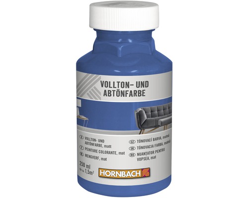 Peinture et colorant bleu nuit 250 ml Flacon de peinture colorante et à teinter
