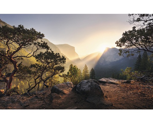 Papier peint panoramique intissé SHX9-101 Yosemites Secret 9 pces 450 x 280 cm