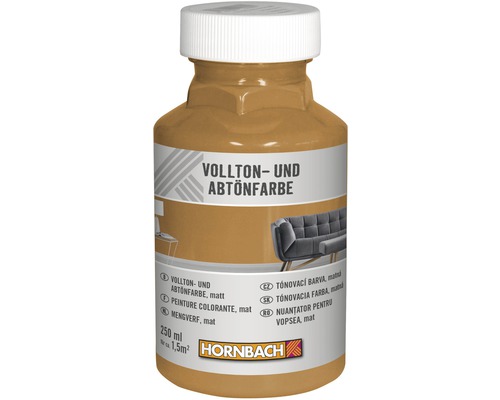 Peinture et colorant amande 250 ml Peinture intégrale et colorante dans un flacon de 250 ml de Hornbach