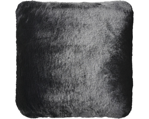 Kissen Fell 45x45cm schwarz 45x45 cm