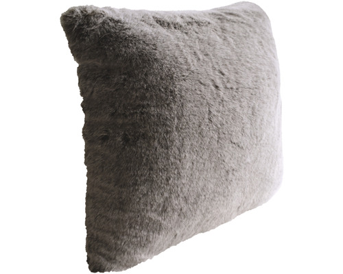 Coussin décoratif en fausse fourrure