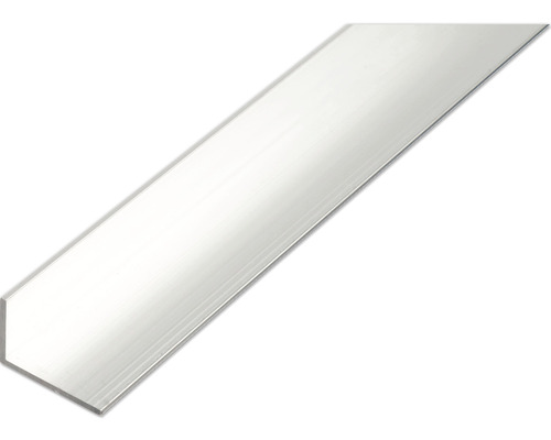 Profilé d’angle Aluminium argent 30 x 15 x 2 mm x 2 mm , 2 m