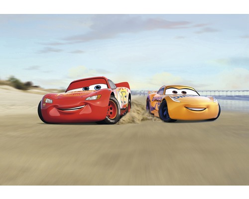 Fototapete Papier 8-4100 Disney Edition 4 Cars Beach Race 8-tlg. 368 x 254 cm