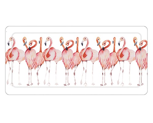 Badewanneneinlage Smoothie Flamingo 35x71 cm