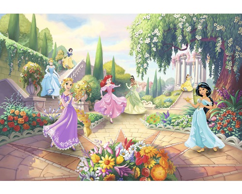 Papier peint panoramique papier 8-4109 Disney Edition 4 Princess Park 8 pces 368 x 254 cm