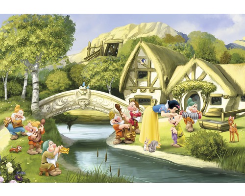 Papier peint panoramique papier 8-4110 Disney Edition 4 Blanche-neige 8 pces 368 x 254 cm