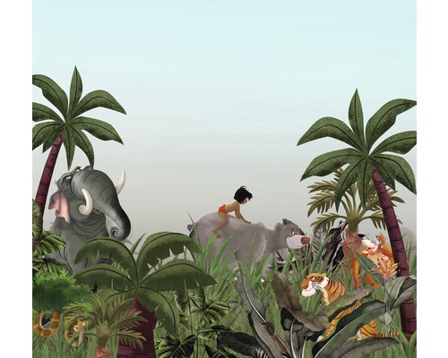 Papier peint panoramique intissé DX6-020 Disney Edition 4 Jungle Book 6 pces 300 x 280 cm