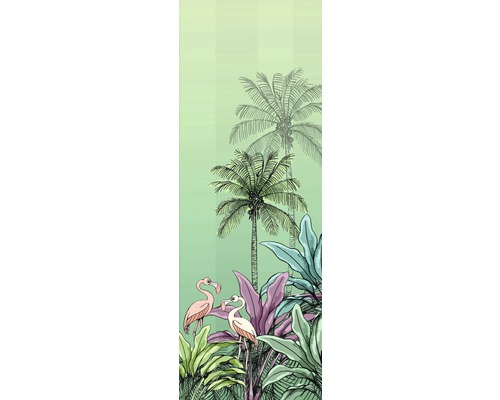 Fototapete Vlies DX2-018 Disney Edition 4 Jungle Flamingo 2-tlg. 100 x 280 cm