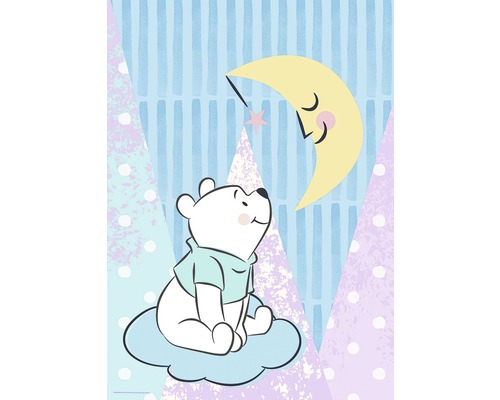 Poster Winnie Pooh Moon 70x50 cm