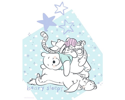 Poster Winnie Pooh Beary Sleepy