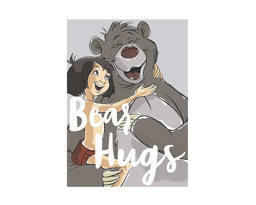 Poster Bear Hug 40x30 cm