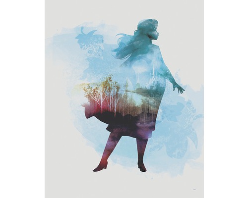 Poster Frozen Anna Aquarell 50x40 cm